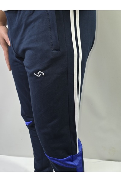 Jump Men's Cotton 2 Thread S Slim Fit Zippered Leg Sweatpants