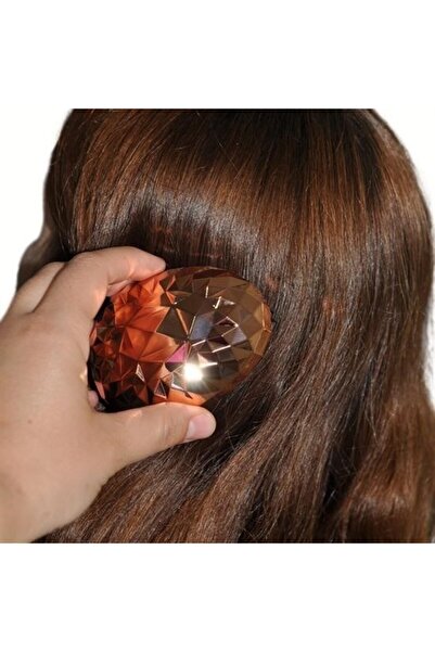 Skygo BUFFER® Rose Gold Saç Düzleştirici Tarak Geniş AralıklıHer Saç Tipine U...