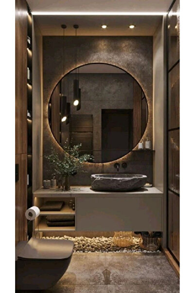 SadeceInterior BANYO DOLABI EN UYGUN MONTAJ DAHİL Sizden Gelen Tasarıma Göre Özel Üretim