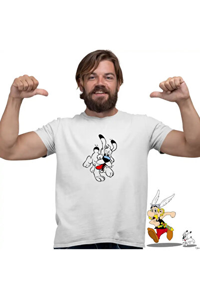 OEM Dogmatix White Terrier Asterix Obelix Men's T-Shirt