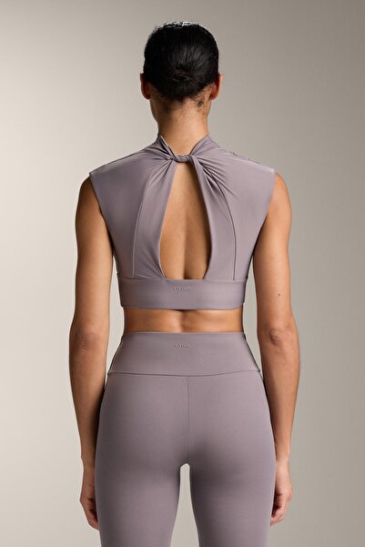 Oysho Draped neck Comfortlux tank top