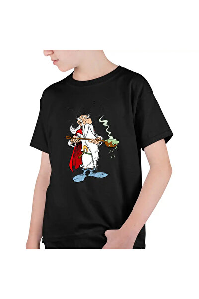 OEM Tricou Copii Baieti Getafix Asterix Obelix Cleopatra