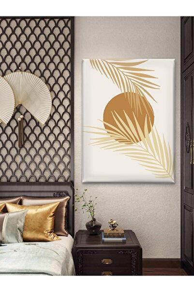 ESLEM Premium Boho Güneş Temalı Kanvas Tablo – Kaliteli Baskı, Doğal ve Moder...