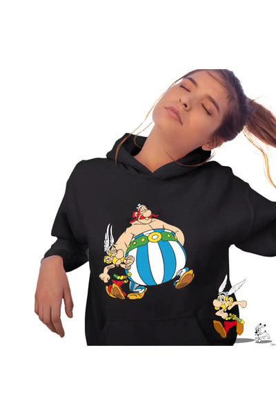 OEM Women's Sweatshirt Asterix Obelix Caesar's Adventures