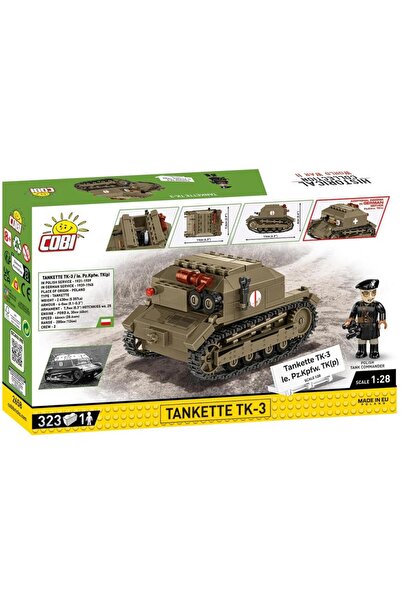 COBI Tankette TK-3, 323 pieces (COBI-2658)