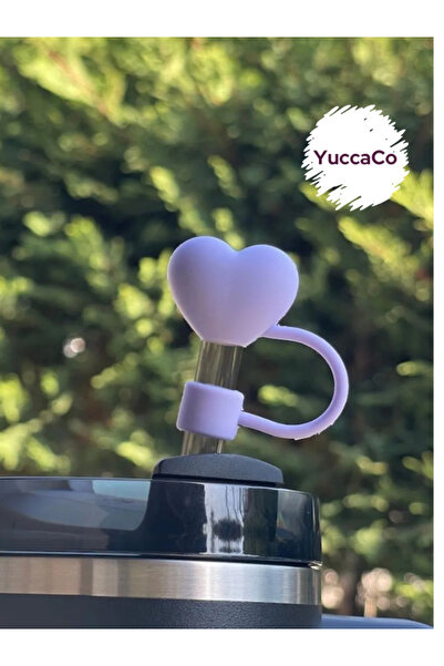 YuccaCo Accessorize Your Life سدادة ترمس على شكل قلب ثلاثي الأبعاد