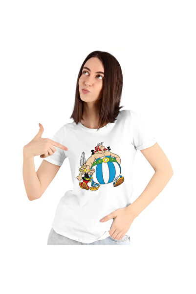 OEM Tricou Femei Asterix Obelix Aventuri Cezar
