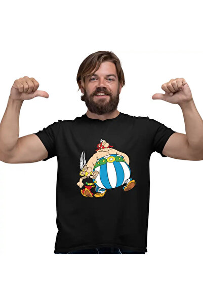 OEM Men's T-Shirt Asterix Obelix Caesar's Adventures