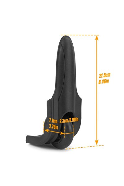 Nicoone Set roți de schimb pentru cărucior VD031, PVC + oțel inoxidabil
