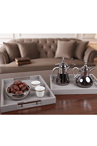 Generic Luxurious royal design tea and coffee thermos set + serving trays