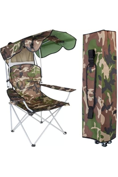 KESNUP Scaun pliabil de pescuit, 92 x 128 cm, camuflaj