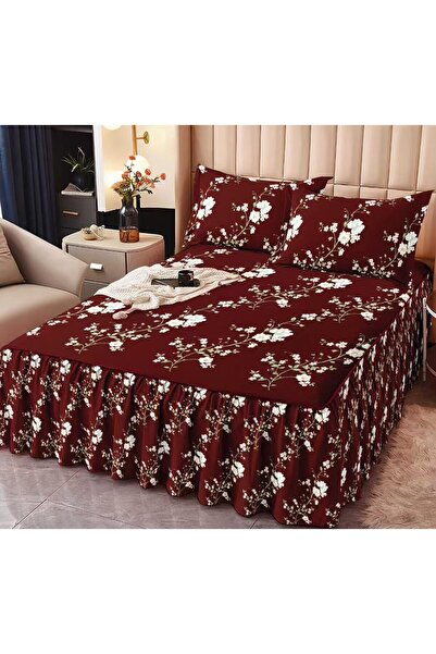 Happy Home Finet ruffled bed sheet, 160x200cm + 2 pillowcases 50x70cm