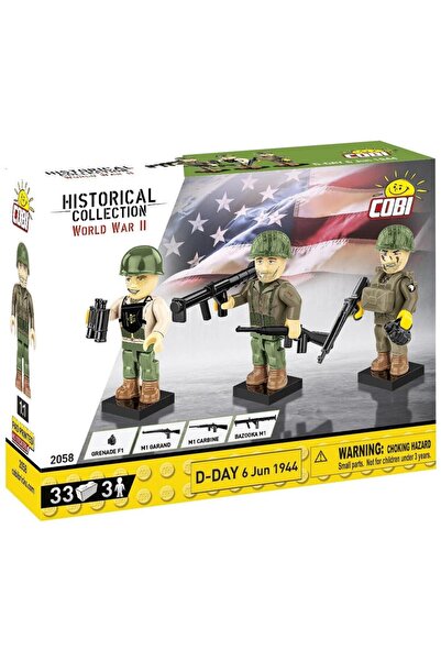 COBI D-Day 6 Jun 1944, 33 pieces ( COBI-2058 )
