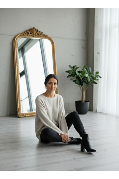 SARE ERKMEN Tricotaj pentru femei Pulover lung din angora