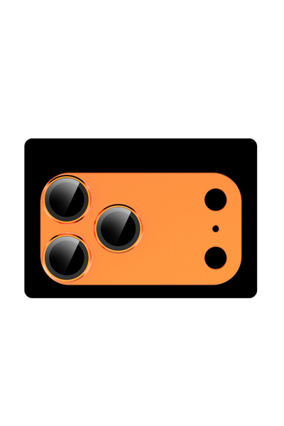 VARDAR AKSESUAR iPhone 17 Pro Max Vrdr Cl-20 Camera Lens Protector - Orange