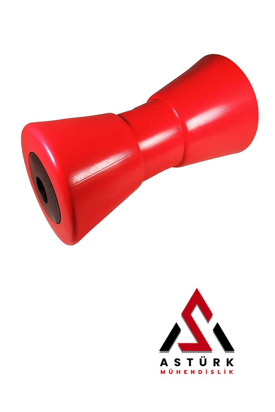 EMK Tekne Römorku Orta Makara - 200 mm - Kırmızı