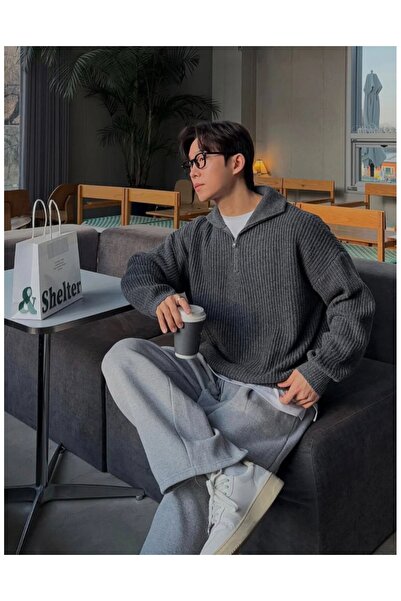 EAS GİYİM ملابس تريكو رجالية مكونة من قصة فضفاضة قطع