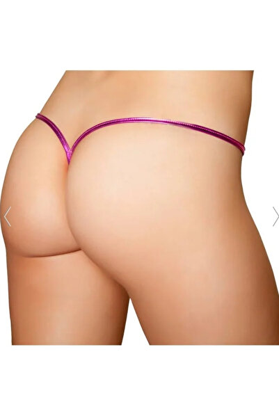 FANTASİE MARKT Fantazi Pembe Lame Stirng – Tanga FM1287