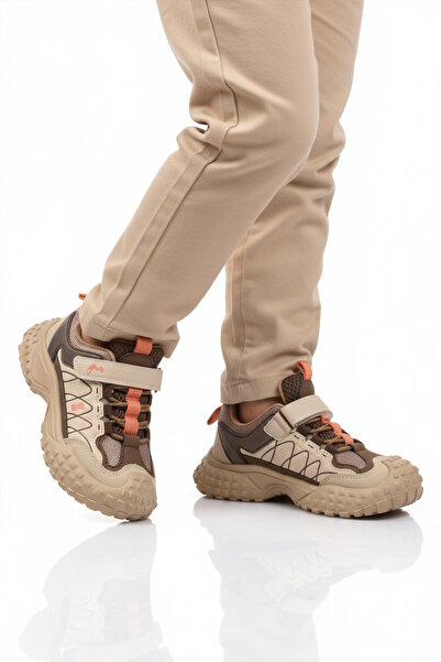 Marco Kids Marcokids Beige Velcro Boys' Sports Shoes