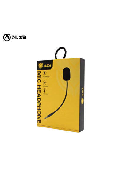 ASA Replacement microphone designed specifically for Cloud 2/3 headphones, original, with distortion-free, high-definition sound and noise isolation (original).
