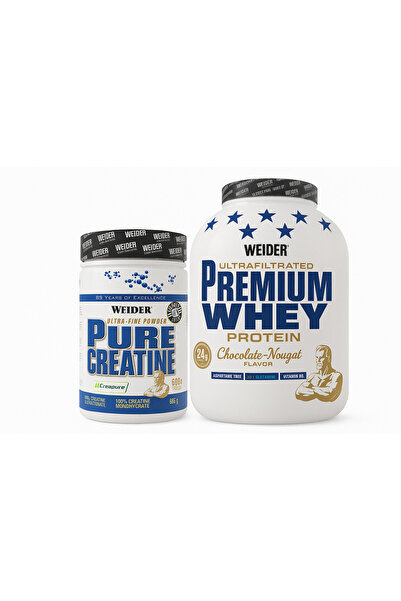 Weider Premium Whey Protein Tozu 2300 Gr + Pure Creatine 600 Gram