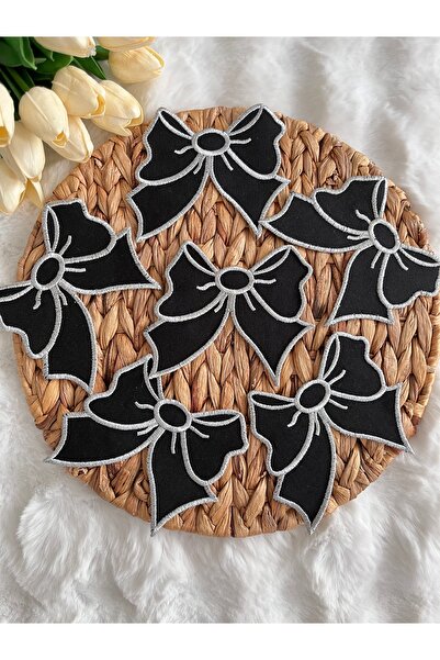 KUMSAL ÇEYİZ 6 Adet Fiyonk Sunumluk Peçete,Kokteyl Peçete,Kahve Yanı Sunum Pe...