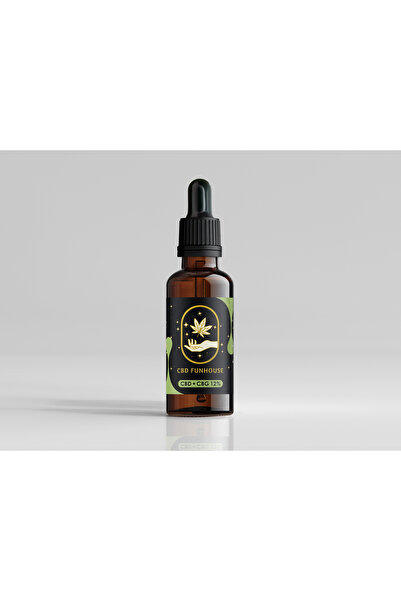 CBD Funhouse Tinctură CBD+CBG 12% (600 mg CBD + 600 mg CBG) – 30 ml