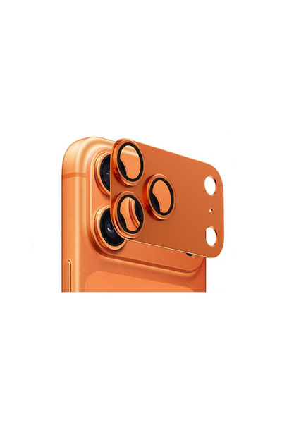 VARDAR AKSESUAR iPhone 17 Pro Max Vrdr Cl-20 Camera Lens Protector - Orange