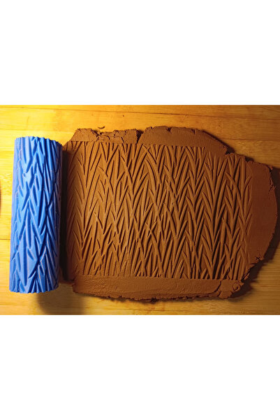 Enbceramic 12 CM SERAMİK-POLİMER KİL-PASTACILIK-KURABİYE DOKU RULOSU DESEN OK...