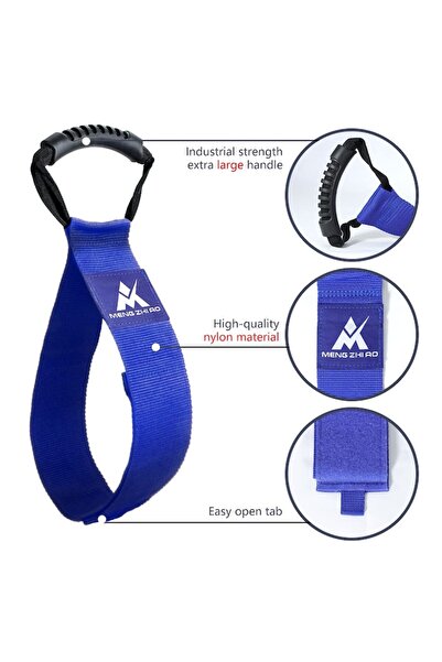 Kalolary Hose organizing strap set of 4, MENG ZHI AO, polypropylene, Velcro, 28 inch