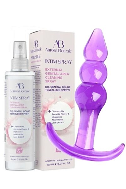 AuroraBoreale AŞKIN DEPOSU A B 150ML İNTİM GENİTAL TEMİZLEME 9 CM ANAL PLUG T...