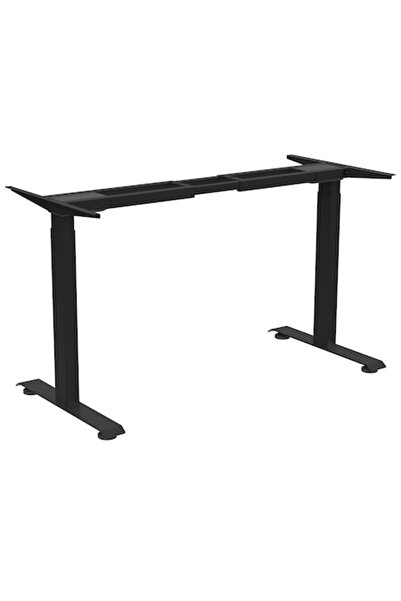 QMOBILI BASIC 2 Electric Desk Frame - Anthracite, 2 Motors, Height Adjustable