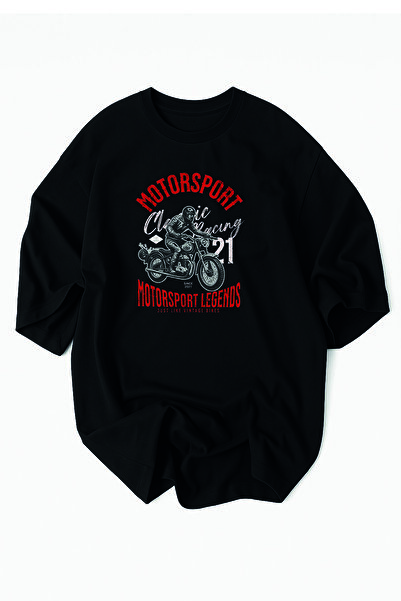 Advantage Motorsport Racing Legends Oversized 100% Cotton- Premium Tshirt