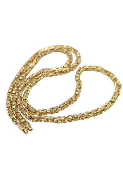 Altınofisi 65cm 3,7mm Kral Zincir 14 Ayar Altın HD VİDEOLU