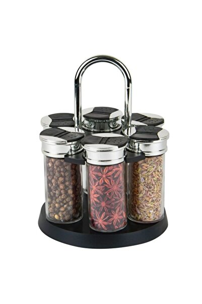 EBA Set recipiente pentru condimente din sticla, Transparente, 6 buc., Eba®