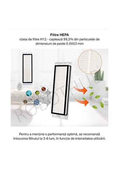 EBA Kit 9 accesorii Premium eBA® compatibile cu Xiaomi Roborock S5, S5 Max, S6 Max, S6 MaxV, S6 Pure, S