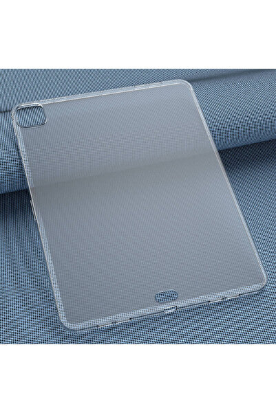 ZenithWorks iPad Pro 13 2025 M5 Case Zore Tablet Super Silicone Cover - Transparent