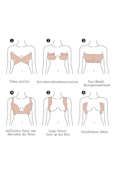 EBA Set Banda pentru ridicarea sanilor, eBA® si 10 protectii pentru mameloane...