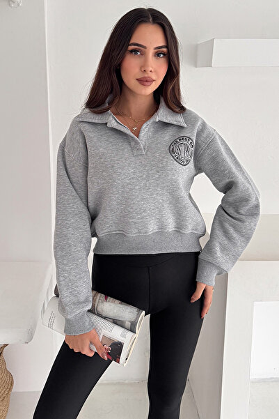 Noa Noa Women's Printed Oversized Sweatshirt – Sporty Season 1992