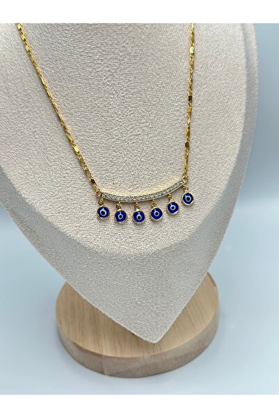 MyladyAccessoriess Nazar Boncuk Kolye (Pirinç Kaplama)