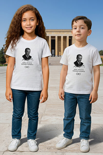 Windy Island Copii unisex „cu tematică de amintire a lui Ataturk” cu imprimeu...