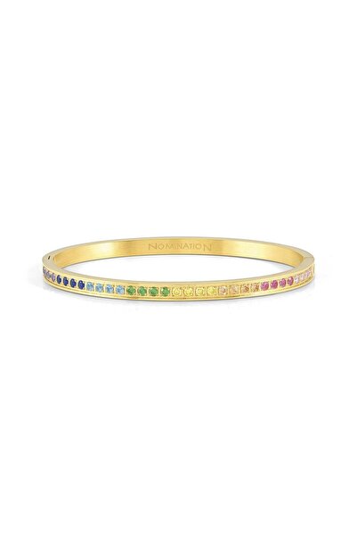 NOMİNATİON PRETTY BANGLES Paslanmaz Çelik Bileklik ve Renkli Zirkon (SMALL) -...