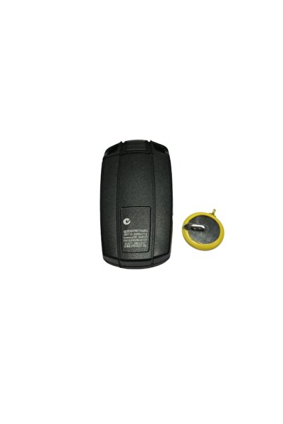 INGENIO BMW Key Shell for E90 E60 E61 E70 E71 E72 E65 Z4 X6 X5 with Replacement Battery LIR2025