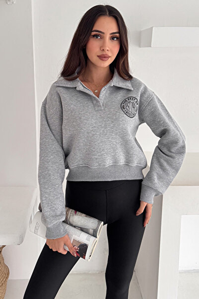 Noa Noa Women's Printed Oversized Sweatshirt – Sporty Season 1992