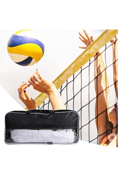 EBA Fileu Plasa pentru Volei, Badminton, Tenis cu Geanta Portabila Inclusa, 9...