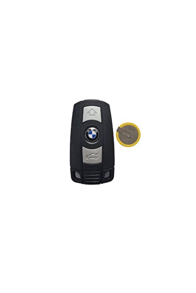 INGENIO BMW Key Shell for E90 E60 E61 E70 E71 E72 E65 Z4 X6 X5 with Replacement Battery LIR2025