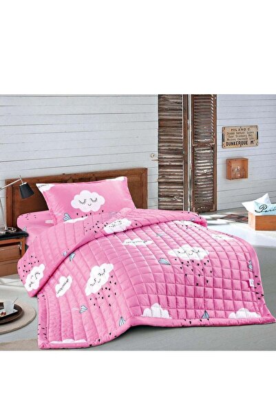 Moon Mingli 3-Piece Children's Printed Winter Velvet Duvet Set - 170x210 cm