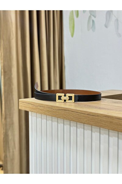 ERDESIGNN KADIN SİYAH KEMER GOLD DETAYLI KEMER ETEK KEMERİ ELBİSE KEMERİ CEKE...