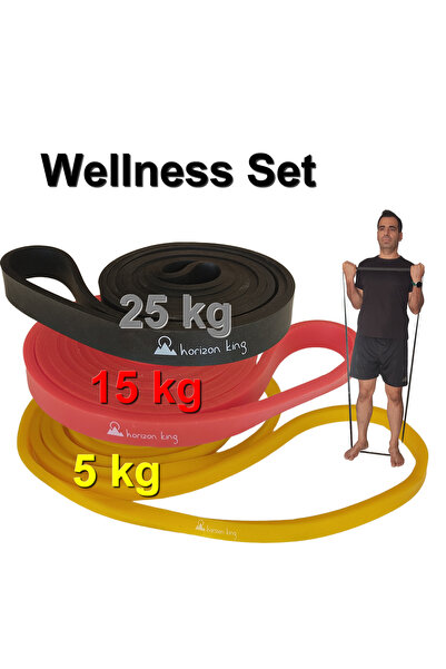 Direnç Lastiği Wellness 3'lü set