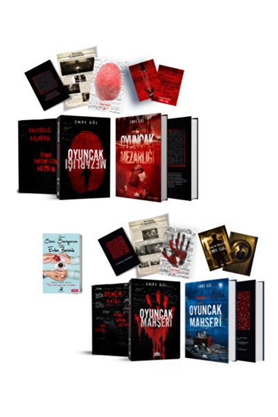 Guardian Kitap Oyuncak Mahşeri, Oyuncak Mezarlığı Ciltli Kutulu Özel Set Emre...